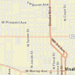 901 W Allen Ave Visalia CA 93291 Street Map