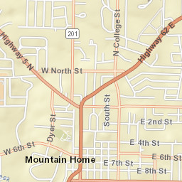 301-399 County Road 5, Mountain Home Street Map