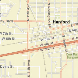 332 North Irwin Street, Hanford, CA 93230 Street Map