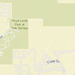 8529-8627 Cupp Drive, Las Vegas, NV Street Map