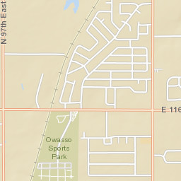 11195 N Garnett Rd Owasso OK Street Map