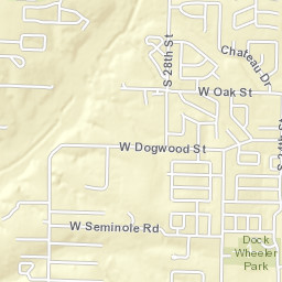 1601-1603 S 25th Pl Rogers AR Street Map