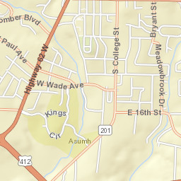 1118-1120 South Church Street, Mountain Home, AR Street Map