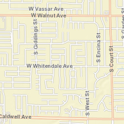 1801-1899 S West St Visalia CA 93277 Street Map