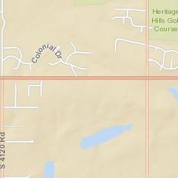 9000-9250 OK-20 Claremore OK Street Map