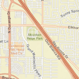 Oso Blanca Road, Las Vegas, NV 89149, USA Street Map