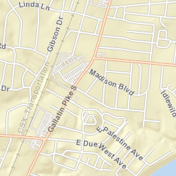 400-498 Idlewild Ave Madison TN Street Map