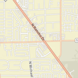 5800 Mendoza Ct Las Vegas NV Street Map