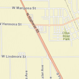 257 Roosevelt St Lindsay CA 93247 Street Map