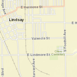 336 Sycamore Ave Lindsay CA 93247 Street Map