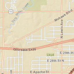 2240 E Apache St Tulsa OK 74110 Street Map