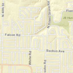 1942-2270 North Silent Grove Road Springdale AR Street Map