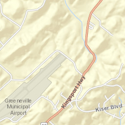 1750-1770 Whitehouse Rd, Greeneville, TN Street Map