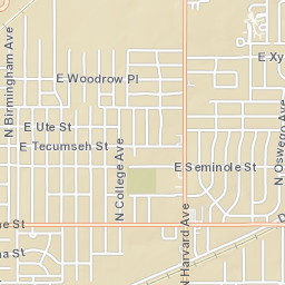 3349 East Xyler Street, Tulsa, OK 74115 Street Map