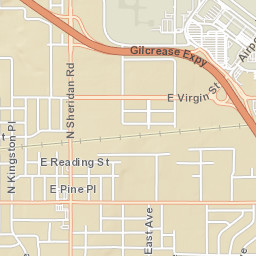 7543 East Pine Street, Tulsa, OK 74115 Street Map