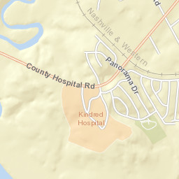 1616-1698 County Hospital Rd, Nashville Street Map