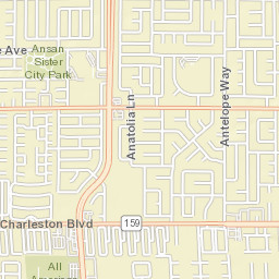 7504-7598 Belltower St Las Vegas Street Map