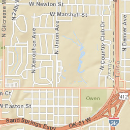 1233 N Olympia Ave Tulsa OK 74127 Street Map