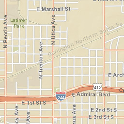 704 N Rockford Ave Tulsa OK 74106 Street Map