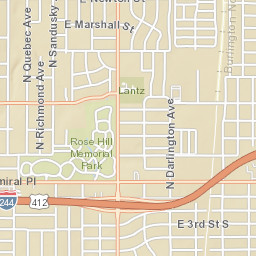 4148 E Admiral Pl Tulsa OK 74115 Street Map