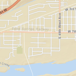 6099 Charles Page Boulevard, Tulsa, OK Street Map