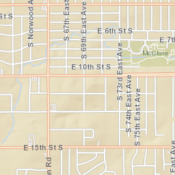 6900-6948 East 15th Street, Tulsa, OK Street Map