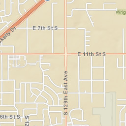 12312 East 13th Place Tulsa OK Street Map