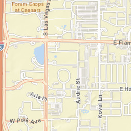 3636-3640 South Las Vegas Boulevard Street Map