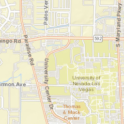 485 Calcaterra Cir Las Vegas NV Street Map