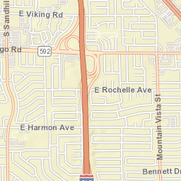 4112 Hazelcrest Dr Las Vegas NV Street Map