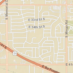 3637 South Memorial Drive, Tulsa, OK Street Map