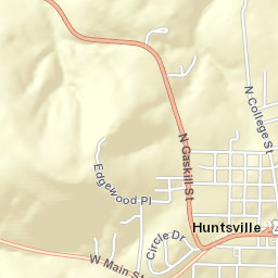 301-499 West Main Street, Huntsville, AR Street Map