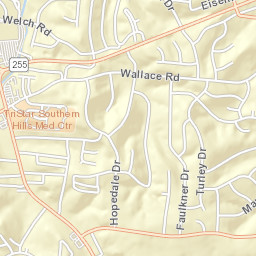 4912 Hopedale Drive Nashville TN 37211 Street Map