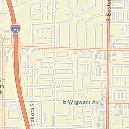 250-254 Delfino Way, Henderson, NV Street Map