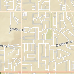 6811 East 87th Street, Tulsa, OK 74133 Street Map