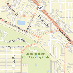100-146 Greenway Road, Henderson, NV Street Map