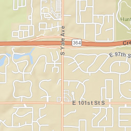 9720 South Darlington Avenue Tulsa Street Map