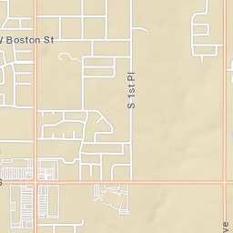 2121 S Hickory Ave, Broken Arrow, OK Street Map