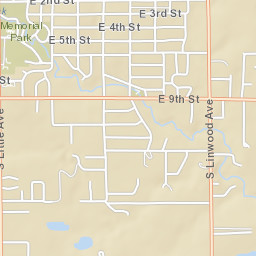 900-902 Hillcrest Dr Cushing OK Street Map