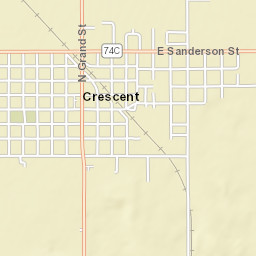 752-798 E Jefferson St Crescent OK Street Map