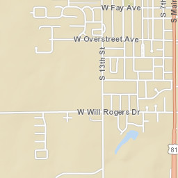 600-798 Zellers Avenue, Kingfisher, OK Street Map