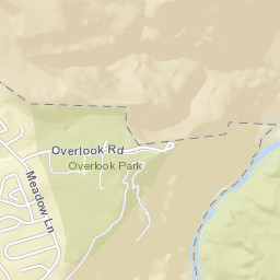 580 Overlook Road, Los Alamos, NM 87544 Street Map