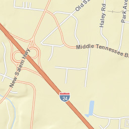 1550 Eagleville Pike, Murfreesboro, TN Street Map