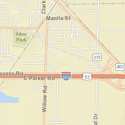 3775-3887 Race Street, Jonesboro, AR Street Map