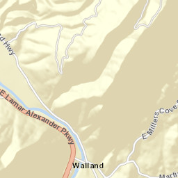 245 E Millers Cove Rd, Walland, TN 37886 Street Map