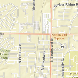 261 Timber Ridge Road Edmond OK Street Map