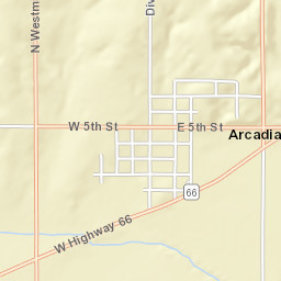 660 State Highway 66, Arcadia, OK 730076 Street Map
