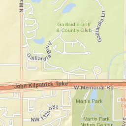 5304 Northwest 132nd Street Oklahoma City Street Map