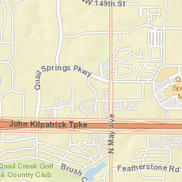 2740 Northwest 138th Street Oklahoma City Street Map
