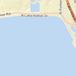 10898 North Lake Hefner Drive Oklahoma City Street Map